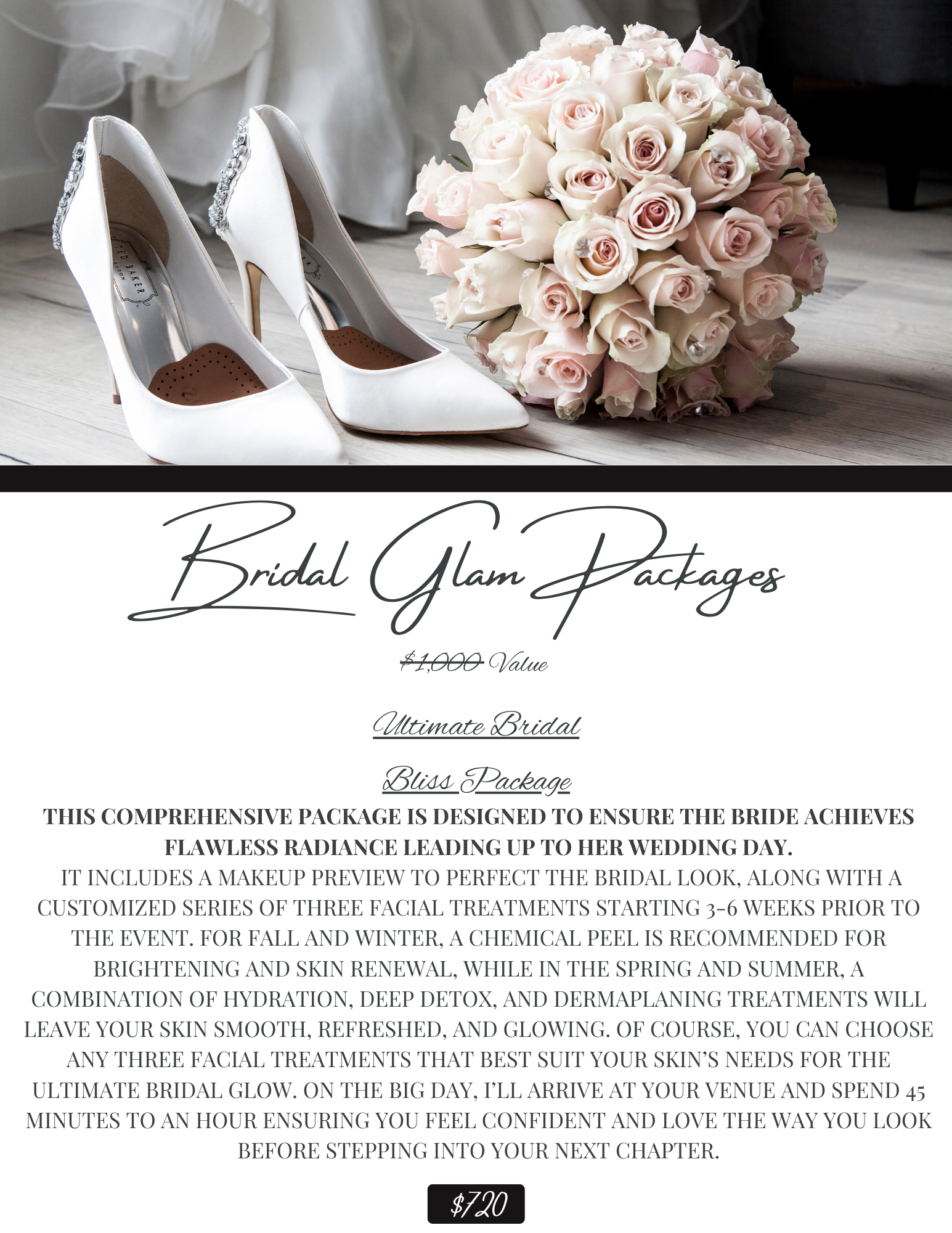 Makeup and Beauty package option three Lincoln RI